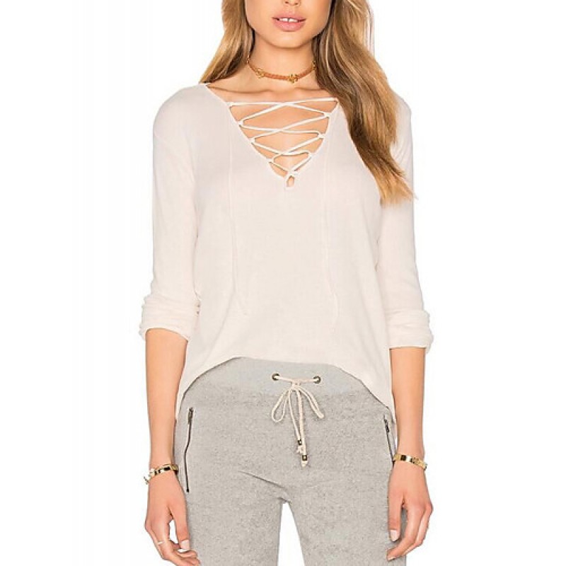 Women's Going out / Casual/Daily Simple / Street c...